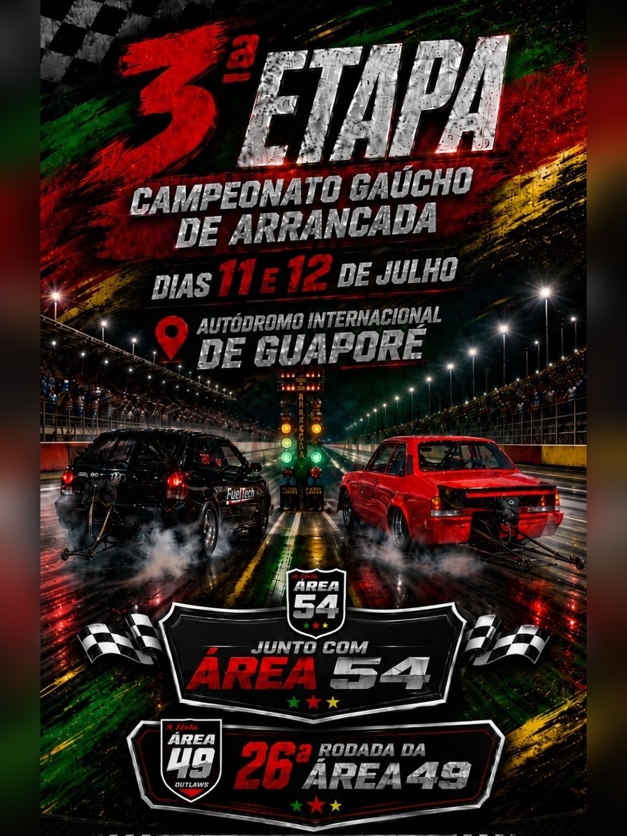 3ª ET. CAMP. GAÚCHO DE ARRANCADA - INSCRIÇÕES